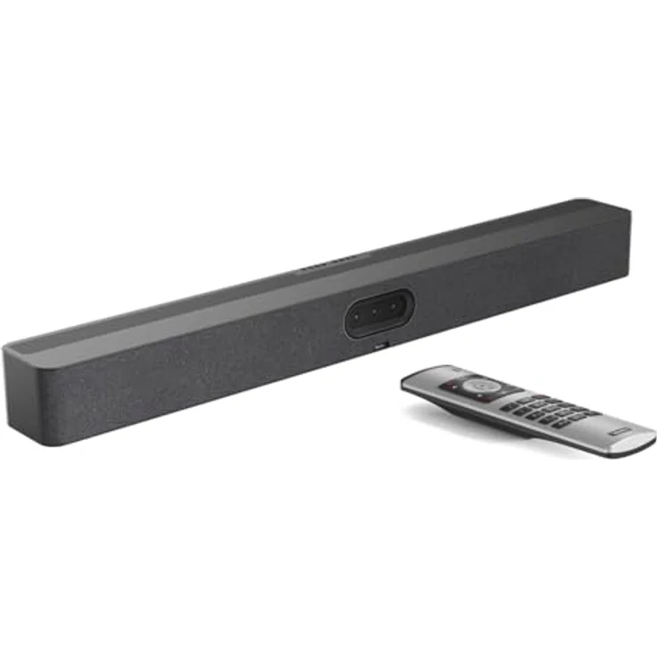 Yealink MeetingBar A50-010, All-in-One Video Collaboration Bar mit 3 x 50 MP Kamerasystem und hochwertiger Audioerfahrung für mittlere bis große Räume – Bild 1