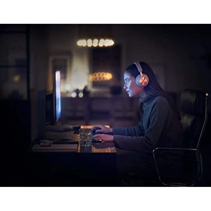 Bang & Olufsen Beoplay Portal PC/PS - Kabellose Bluetooth Gaming Kopfhörer mit Active Noise Cancelling und Mikrofon, für PC und Playstation, Grey Mist – Bild 3