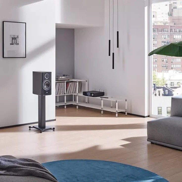 Nubert nuZeo 4 | Schwarzer aktiver Kompaktlautsprecher der Referenzklasse | Hochwertige Materialien und sorgfältige Abstimmung für maximale Klangtreue | Ansteuerung per Funk möglich | 2-Wege-System – Bild 4