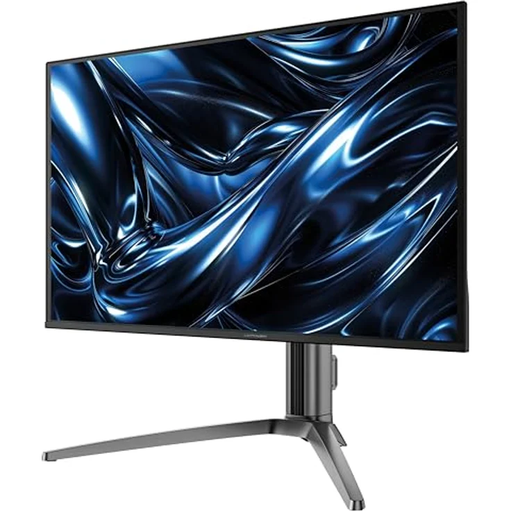 LC-POWER LC-M27UO – 26,5" QD-OLED 4K Gaming-Monitor, 240 Hz, 0,03 ms, HDMI 2.1, DisplayPort, KVM-Funktion, RGB-Beleuchtung, höhenverstellbar – Bild 3
