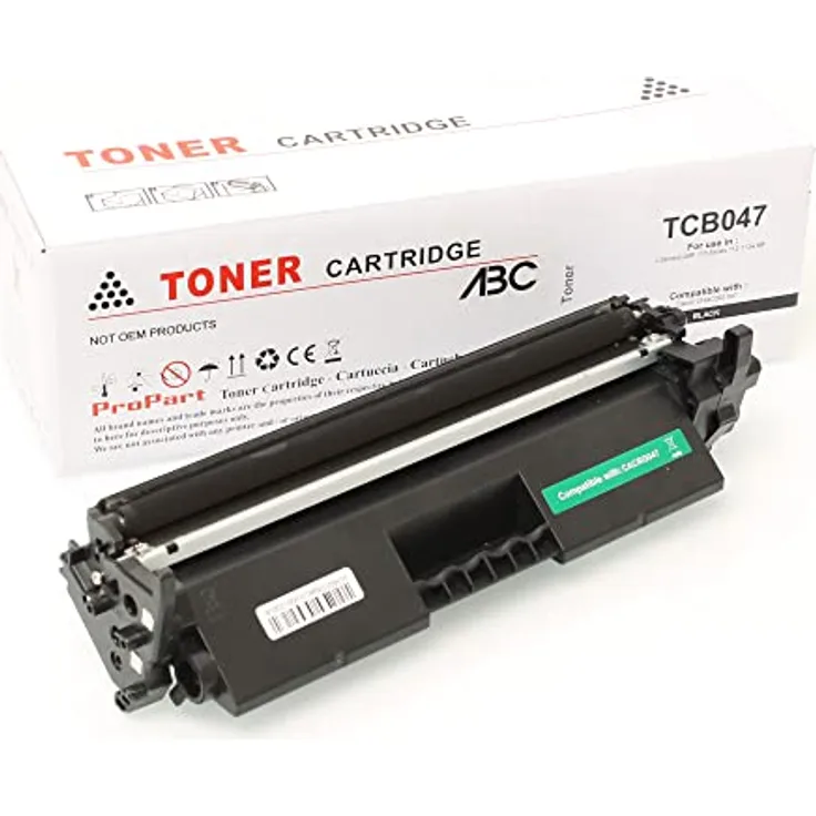 ABC Alternativ Toner für Canon 047, Schwarz, kompatibel mit I-Sensys LBP110/112/113w und MF110/112/113w, Seitenleistung 1600 A4@5%
