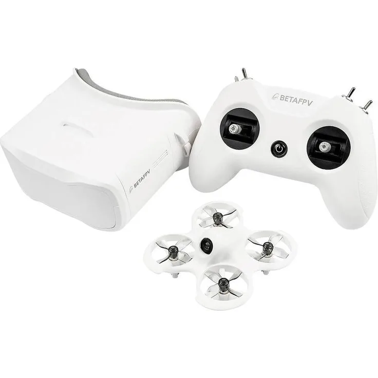 BetaFPV Cetus FPV Kit, Kameradrohne mit Höhenhaltefunktion, 4 Minuten Flugzeit, Weiß