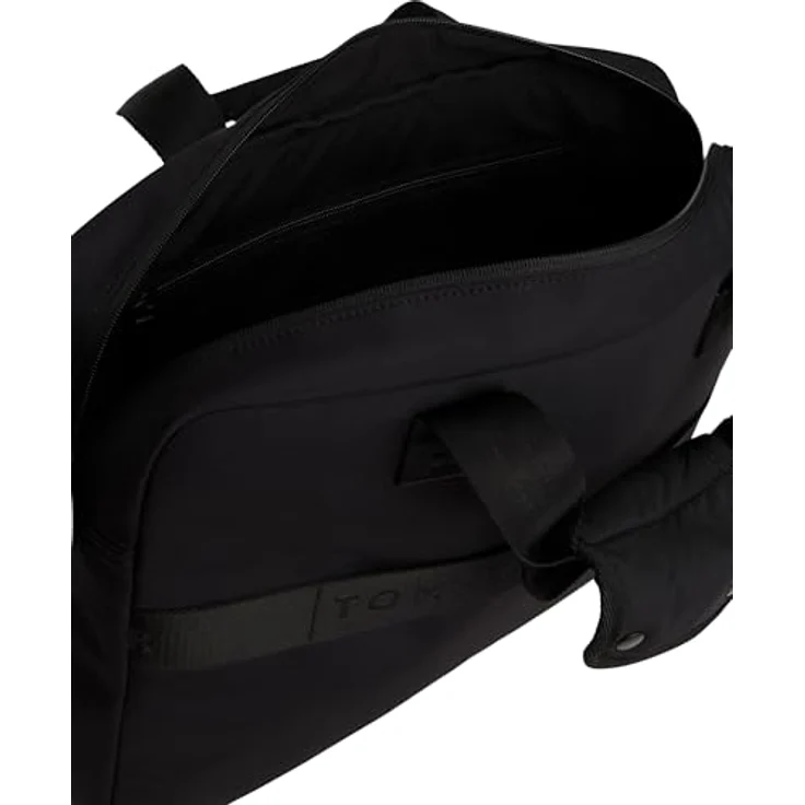 Tommy Hilfiger TH COMMUTER COMPUTER BAG, Unisex Laptoptasche mit abnehmbarem und verstellbarem Schulterriemen, RV-Außentasche, Schwarz – Bild 4