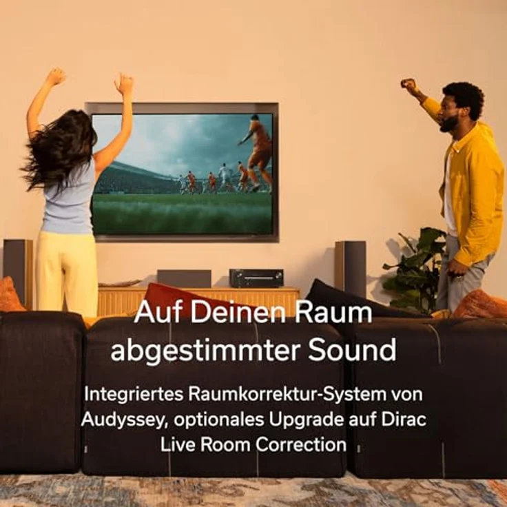 Denon AVR-X2900H DAB, 4K/8K 7.2-Kanal-AV-Receiver mit 95 Watt, Dolby Atmos und HEOS™-Technologie – Bild 6