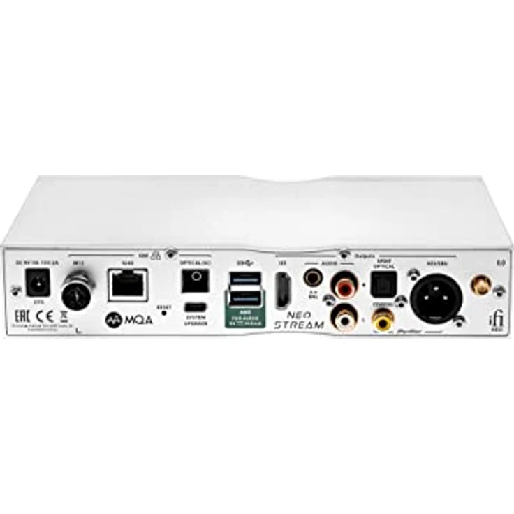 iFi Neo Stream – Ultra-Res Netzwerk-Audio-Streamer und Hub – MQA-Dekodierung & True-Native DSD – SilentLine OLED Monitor – vollständig ausgewogene analoge Schaltung – aktive Geräuschunterdrückung – Bild 2