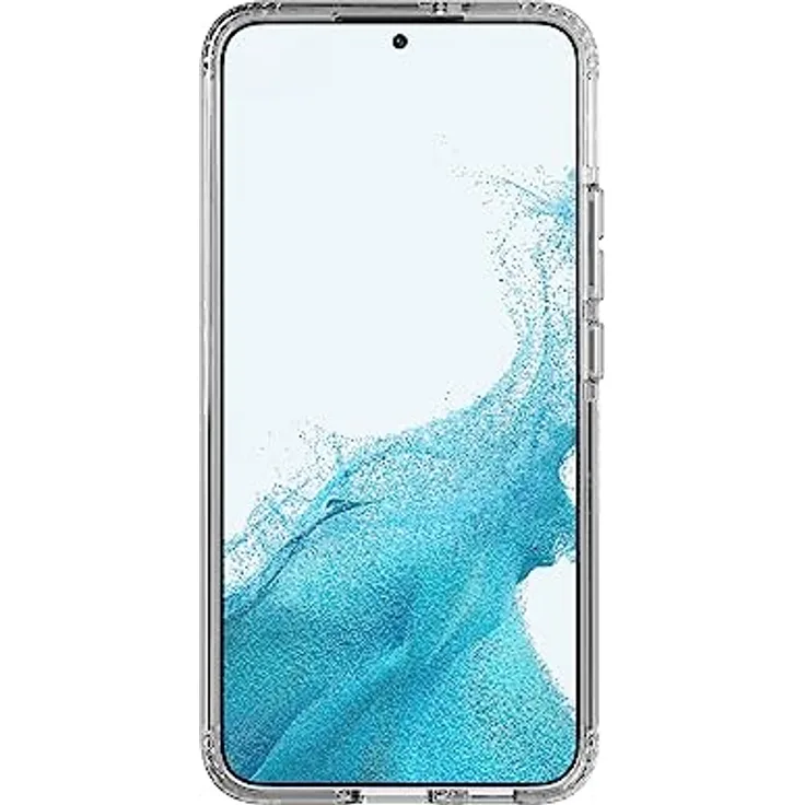 tech21 Evo Clear für Samsung Galaxy S22 Plus - Klare Handyhülle mit 3,6 m Multi-Drop-Schutz und selbstreinigendem Schutz