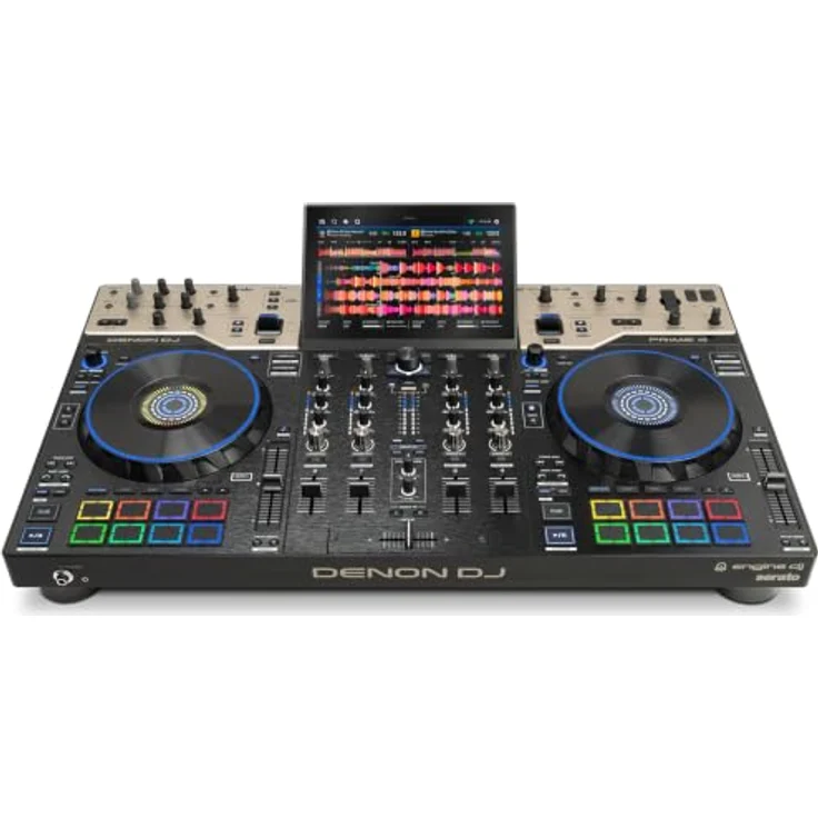 Denon DJ Prime 4 G2, DJ-Controller mit Thon Case Bundle – Bild 13