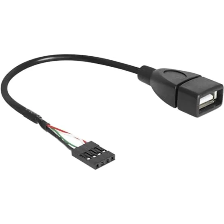 Delock Kabel USB 2.0 Typ-A Buchse auf Pin Header (83291) – Bild 2