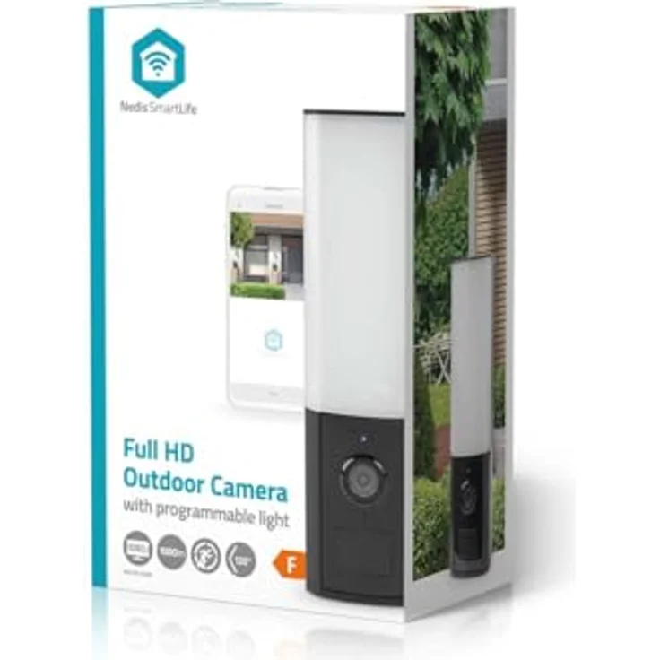 Nedis SmartLife Außenkamera Wi-Fi Umgebungslicht Full HD 1080p IP65 Cloud Storage, Schwarz – Bild 6