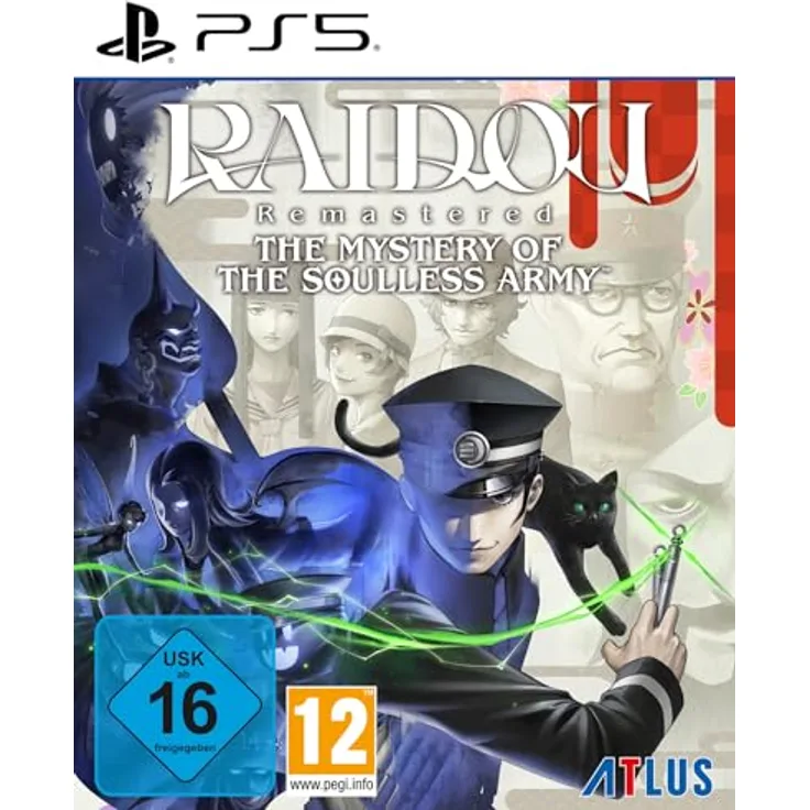 ATLAS Raidou: Remastered - The Mystery of the Soulless Army [PlayStation 5], Action-RPG mit überarbeiteter Grafik und neuem Kampfsystem
