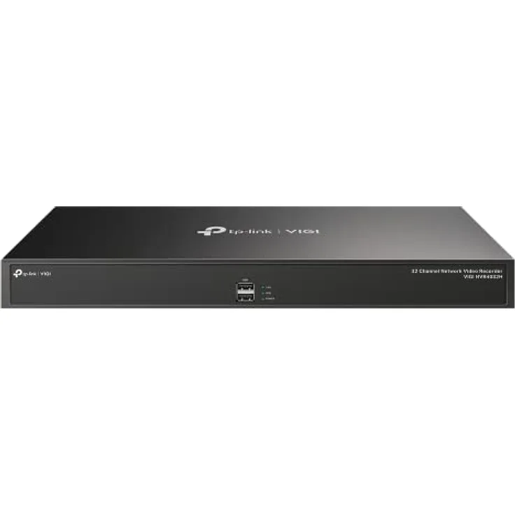 TP-Link Netzwerkspeicher VIGI NVR4032H, Schwarz - Robust und langlebig