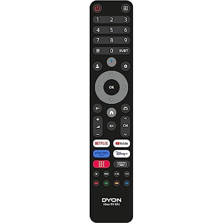 DYON iGoo-TV 55U 139cm (55 Zoll) Google TV (4K UHD, HD Triple Tuner, Prime Video, Netflix, Google Play Store für DAZN, Disney+, Apple TV+, Paramount+, waipu.tv UVM., Google Assistant) [Mod. 2023] – Bild 3
