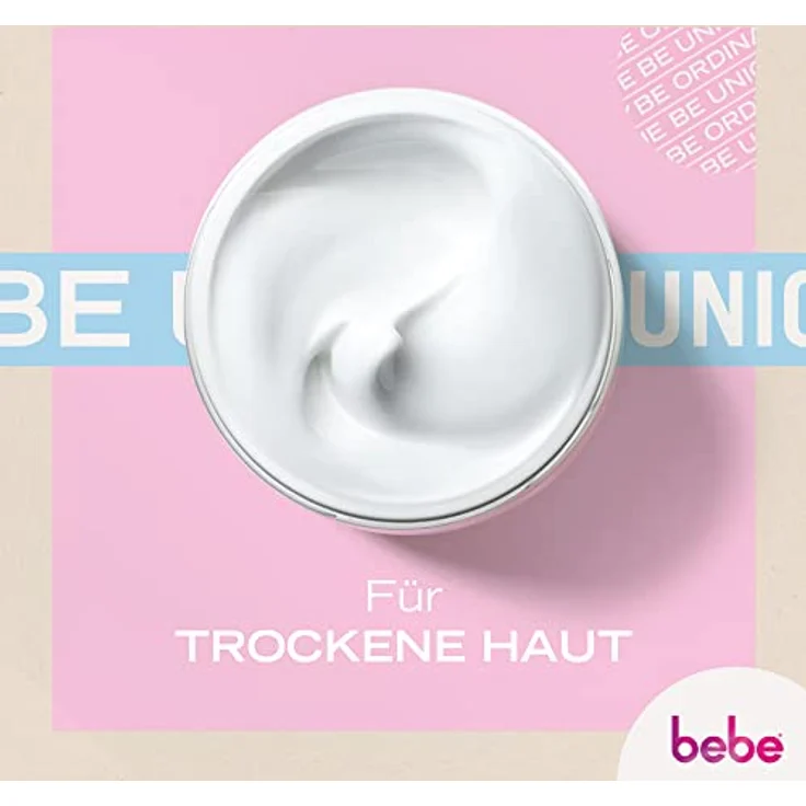 bebe Intensivpflege (50 ml), reichhaltige Gesichtscreme für trockene Haut mit Avocadoöl und Sheabutter, intensiv pflegende Feuchtigkeitscreme für 24h Feuchtigkeit, vegan* – Bild 5