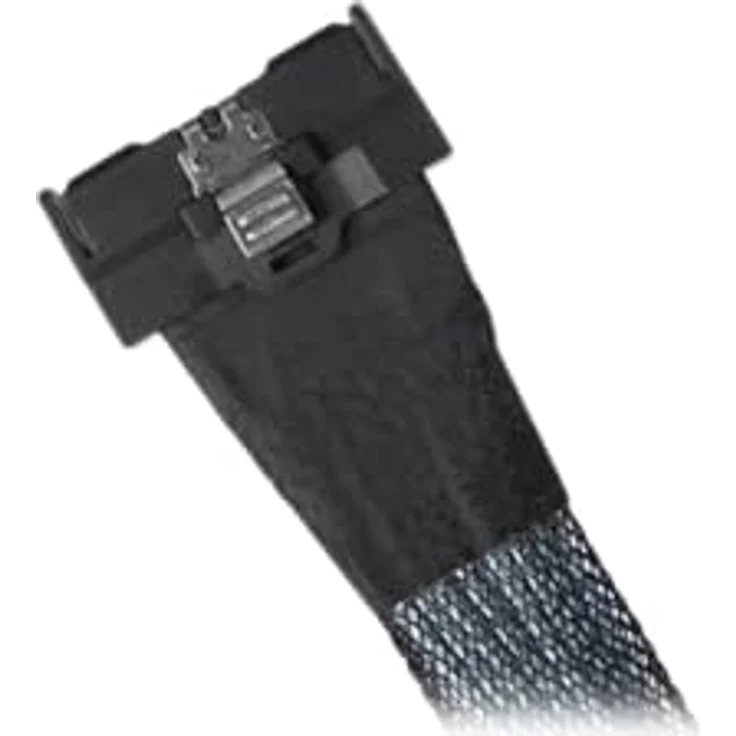 ICY DOCK MB410L-B Datenkabel, 1x MCIO SFF-TA-1016 8i zu 1x SlimSAS SFF-8654 8i, 50cm mit PCIe 4.0 Unterstützung – Bild 2