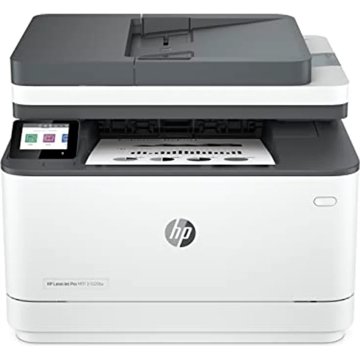HP LaserJet Pro MFP 3102fdw Laserdrucker, Automatischer Duplex, Hohe Druckgeschwindigkeiten, WLAN, Ethernet, USB Hi-Speed, HP Smart App, HP Instant Ink, Multifunktionsdrucker – Bild 1