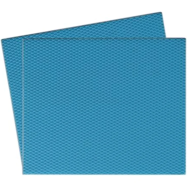 Thermal Grizzly Minus Pad Hohe Kompression, 120 x 100 x 4,0 mm, 2er-Pack, elektrisch nicht leitend, hohe Wärmeleitfähigkeit für SSDs und GPUs – Bild 4