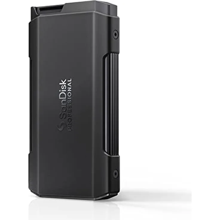 SanDisk PROFESSIONAL PRO-BLADE TRANSPORT 2 TB (mobile Premium-SSD für schnelle, modulare Workflows, USB 3.2 Gen 2x2, 2.000 MB/s Lesen/Schreiben)