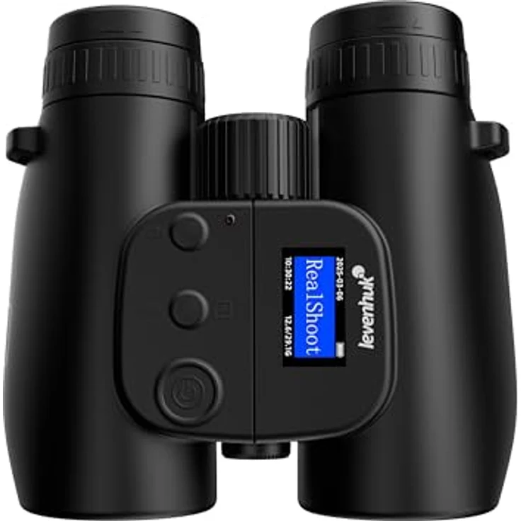 Levenhuk Kelvin Snap ED 8x42, Digitales Fotofernglas mit Full HD Video, 16 MP Kamera und WiFi-Funktion, spritzwassergeschützt, 32 GB Speicherkarte – Bild 2