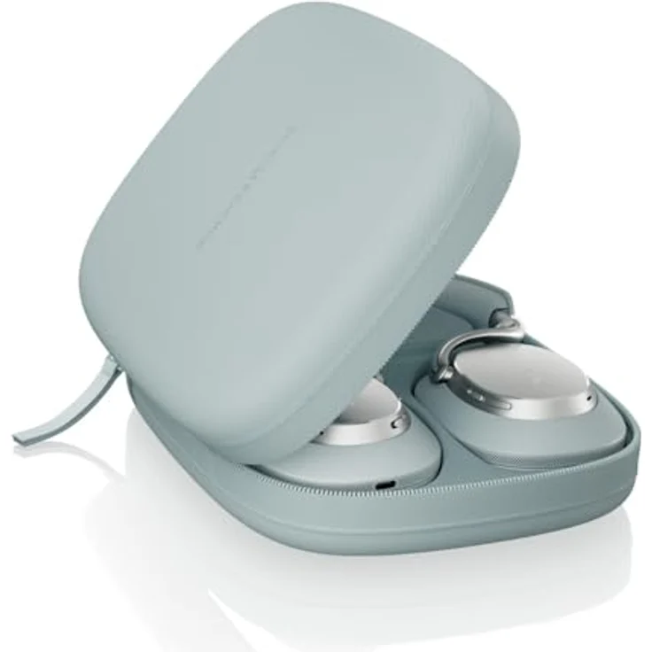 Bowers & Wilkins Px8 S2 Kabellose Noise-Cancelling Kopfhörer mit Bluetooth, 30 Stunden Akkulaufzeit und Mikrofon - Pearl Blau – Bild 5