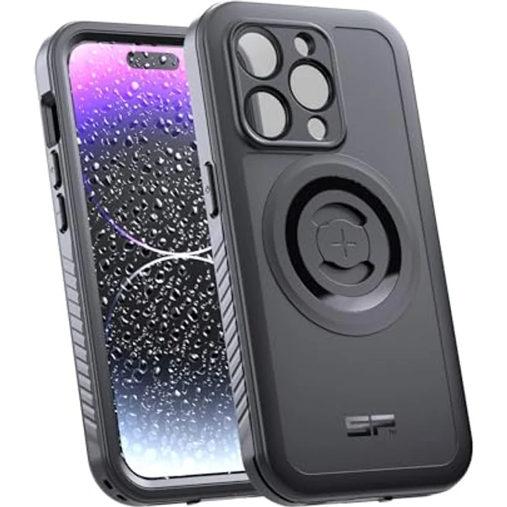 SP CONNECT Phone Case Xtreme kompatibel mit iPhone 14 Pro, MILITÄRSTANDARDS ZERTIFIZIERT, magnetische Befestigung, kabelloses Aufladen, MagSafe, robust und wasserdicht – Bild 1