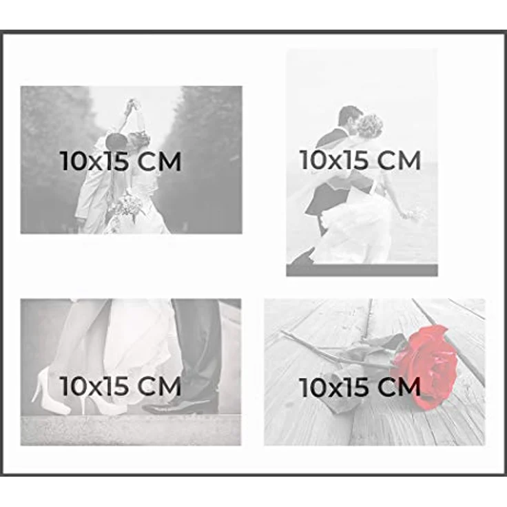 EXACOMPTA Fotoalbum Schraubenalbum 40 Seiten, weiß, 37x29cm, Kraftdesign mit Pflanzenmuster, 60234E – Bild 4