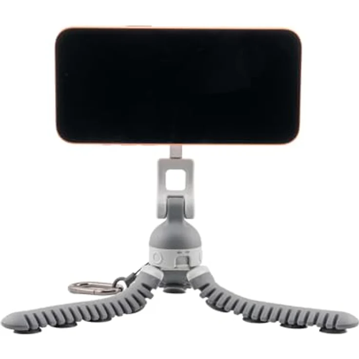 Joby PZ01 PodZilla Octopus Saugstativ, flexibles Stativ mit Saugnapf, grau – Bild 8