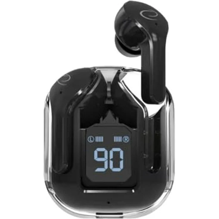 Esperanza EH238K In-Ear-Bluetooth-Kopfhörer, Schwarz, hochwertige Klangqualität, ergonomisches Design