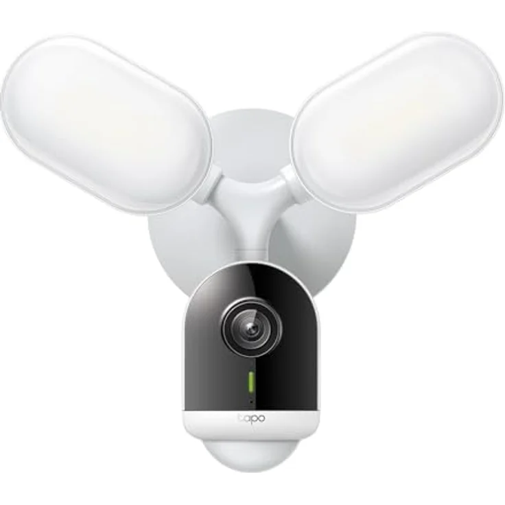 Tapo C720 Flutlichtkamera Kabel (Floodlight Cam Wired) 2K Überwachungskamera aussen mit 2800lm LED, WLAN 2.4GHz, microSD-Karte, Google Home und Alexa – Bild 1