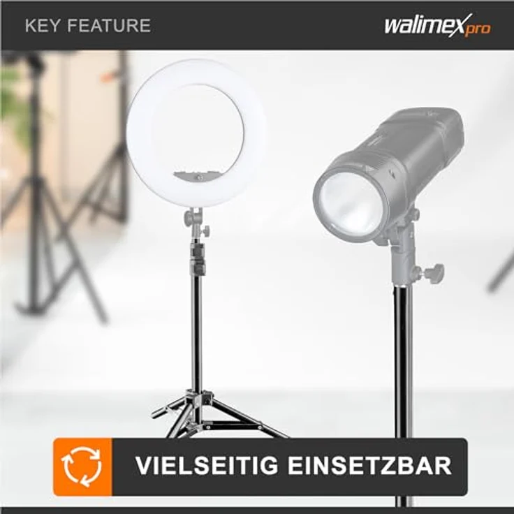 Walimex WT-802 Lampenstativ (108 cm) – Bild 3