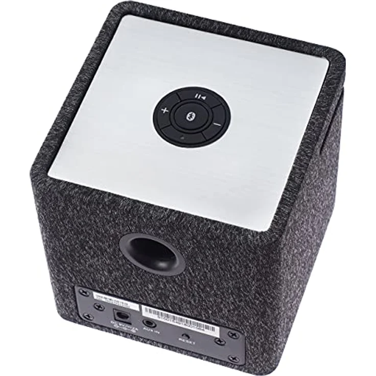 Terris CCS 282 Multiroom Lautsprecher mit W-LAN Streaming, Aux-In & Bluetooth Funktion - kompakte Sound-Anlage mit 10 Watt RMS Stereolautsprecher – Bild 4