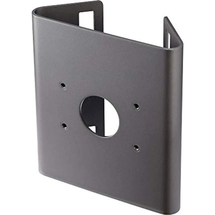 Hanwha SBP-302PM Masthalterung (Montage-Kit) für Netzwerkkamera, Dunkelgrau, Vandalenschutz, für Indoor und Outdoor Nutzung