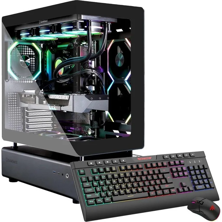 Hyrican GAMEMAX N80 BK 8043, Gaming-PC mit Ryzen 9 9950X3D, 32GB DDR5, 2TB SSD und RTX 5080, schwarz
