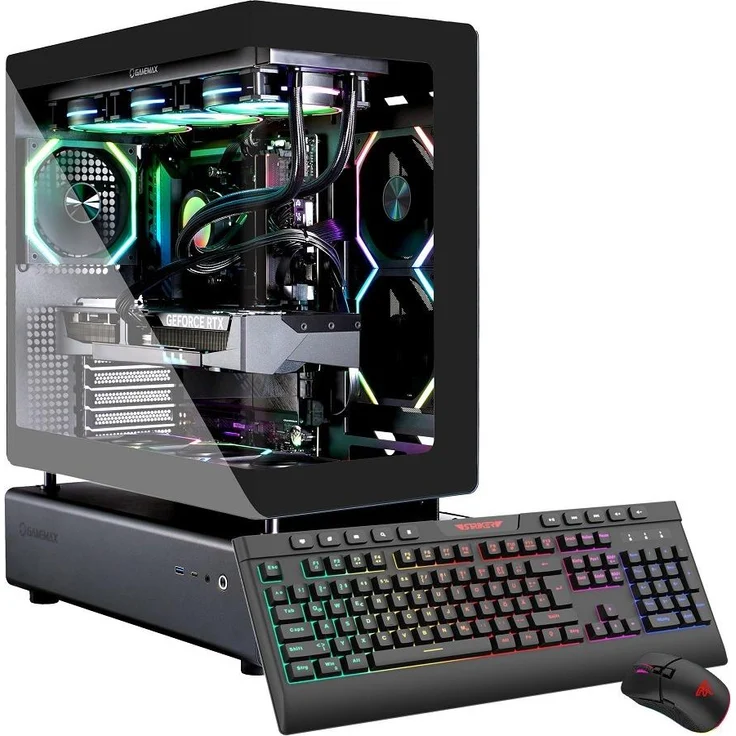 Hyrican GAMEMAX N80 BK 8043, Gaming-PC mit Ryzen 9 9950X3D, 32GB DDR5, 2TB SSD und RTX 5080, schwarz