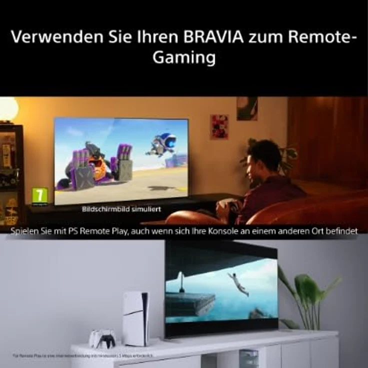 BRAVIA 7 II K-85XR75M2 215 cm (85") True RGB LED TV schwarz  – Bild 12