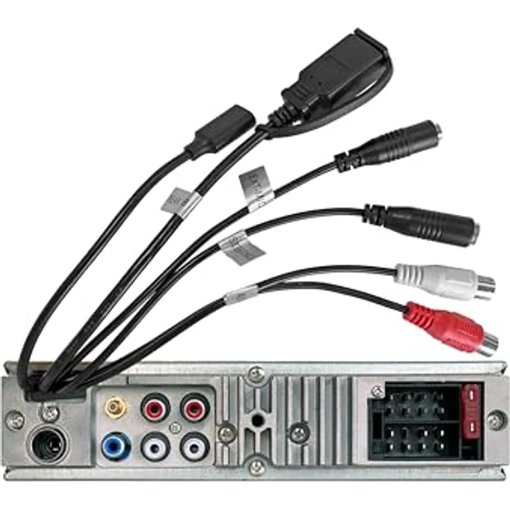 Blaupunkt Frankfurt Stereo MB, 1-DIN Autoradio im Oldtimer-Design mit DAB+, Bluetooth, USB, AUX-Eingang, Lenkradfernbedienung, Sub-Out und 4x50 Watt Leistung – Bild 3
