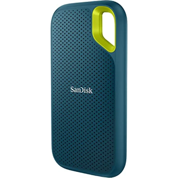 SanDisk Extreme Portable SSD 4 TB (tragbare NVMe SSD, USB-C, bis zu 1.050 MB/s Lesegeschwindigkeit und 1.000 MB/s Schreibgeschwindigkeit, wasser- und staubbeständig) Monterey – Bild 1