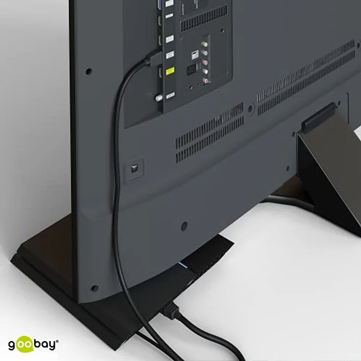 Goobay 51819 HDMI High Speed Kabel mit Ethernet, 4K, Ultra-HD, Full-HD, 3D, HDMI-Stecker > HDMI-Stecker, abwärtskompatibel, vergoldete Stecker, 1,5 m – Bild 6