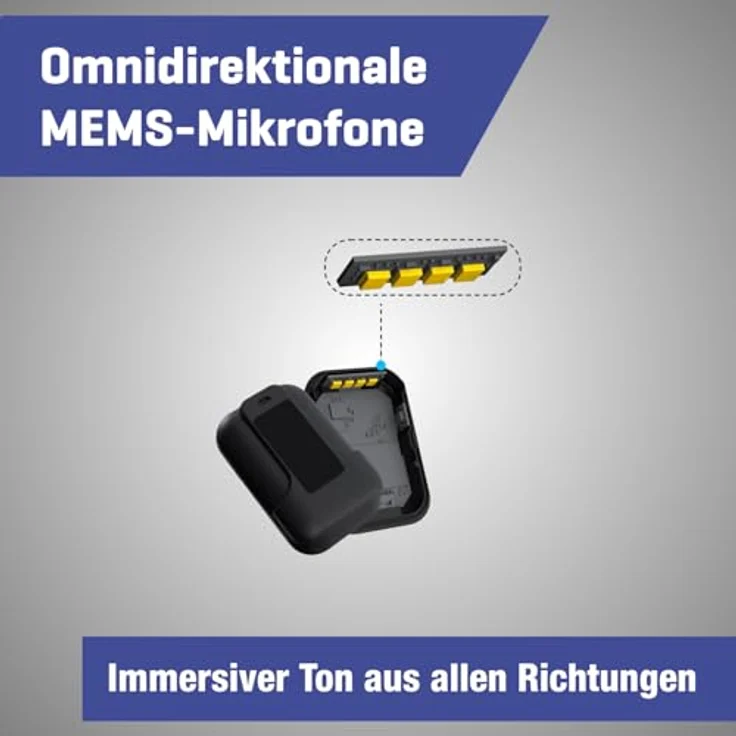 Instamic Pro Plus C Mono, kabelloser Audiorecorder mit IP67 Wasserschutz, 32-Bit-Float-Aufnahme und Bluetooth Streaming – Bild 10