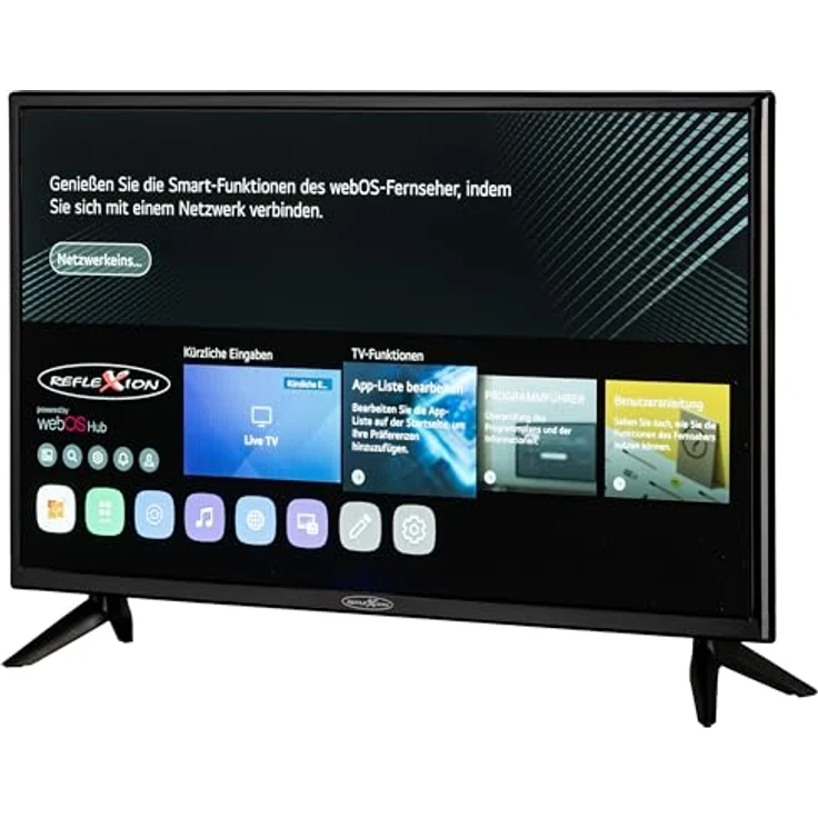 REFLEXION LED24iBT, 24 Zoll Smart-TV mit Soundbar, Full-HD, WLAN, Bluetooth, HDMI, USB, CI+, 12V-KFZ-Adapter – ideal für Wohnmobile und Camper, inkl. Fernbedienung – Bild 3