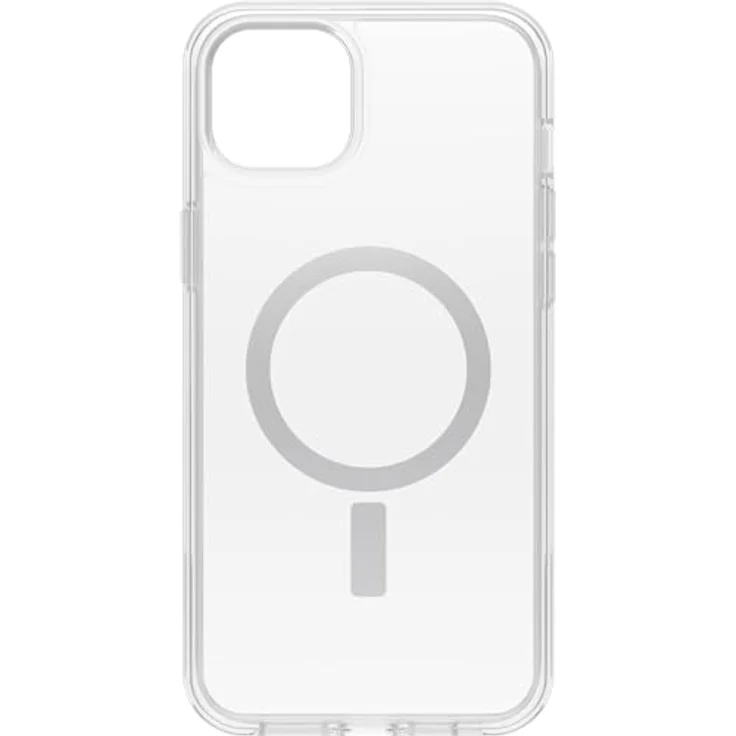 OtterBox Symmetry Clear für MagSafe transparente Hülle für iPhone 15 Plus / iPhone 14 Plus, stoßfest, sturzsicher, schützende Hülle, 3x getestet nach Militärstandard, Transparent – Bild 1