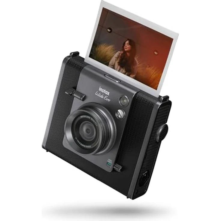 INSTAX Wide EVO, Sofortbildkamera mit 10-fach-Objektiv und 10-fach-Filmeffekten, schwarz – Bild 1