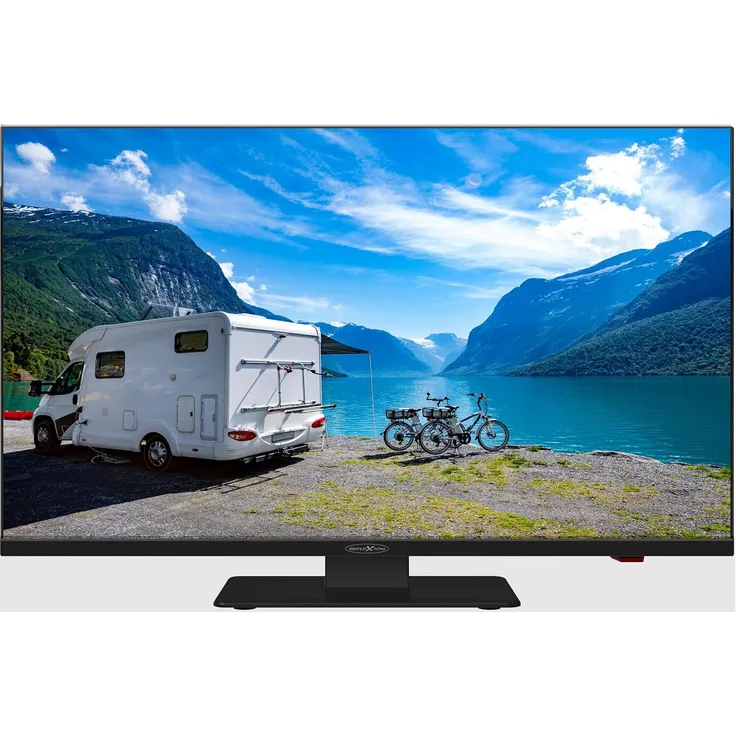 Reflexion LDDX32IBT black, 32” (80 cm) SMART TV mit webOS, Triple-Tuner (DVB-S2, DVB-C & DVB-T2 HD), DVD-Player, Bluetooth, 12/24/230V