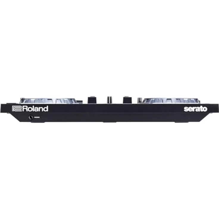Roland DJ-202 2-Kanal 4-Deck USB-DJ-Controller mit Serato DJ Intro und keepdrum Laptopständer, schwarz – Bild 3