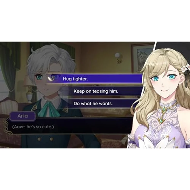 MDM MERIDIEM GAMES Celestia Chain of Fate Nintendo Switch, Romantik-Fantasy-Visual Novel mit magischem Potenzial und drei liebenswerten Charakteren – Bild 5