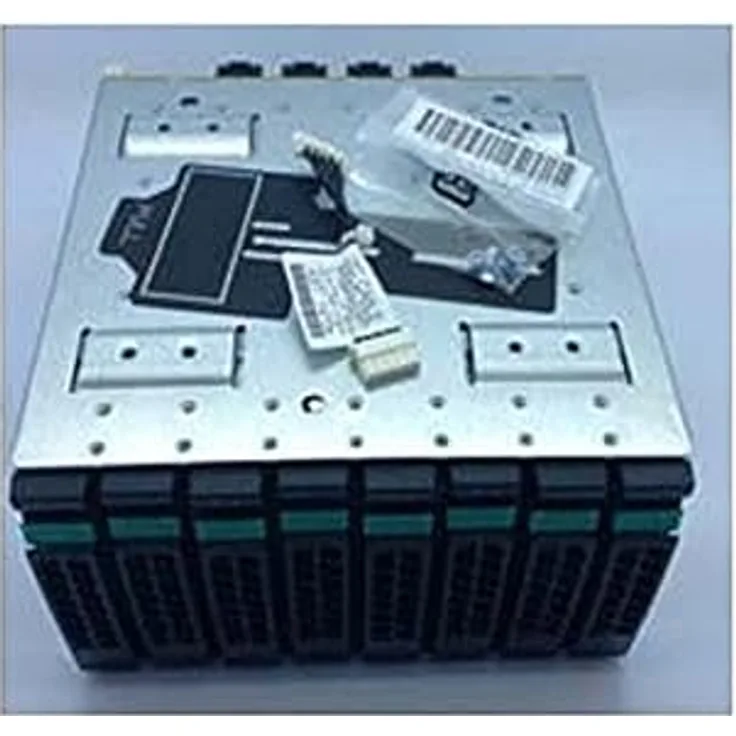 Intel A2U8X25S3PHS Hard Drive Backplane 2.5'' Carrier Panel Schwarz, Edelstahl