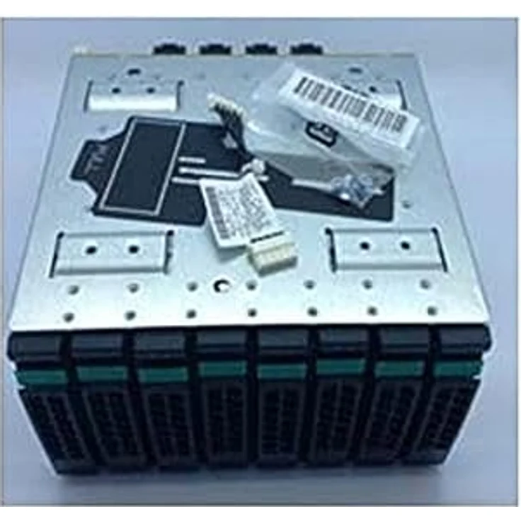 Intel A2U8X25S3PHS Hard Drive Backplane 2.5'' Carrier Panel Schwarz, Edelstahl