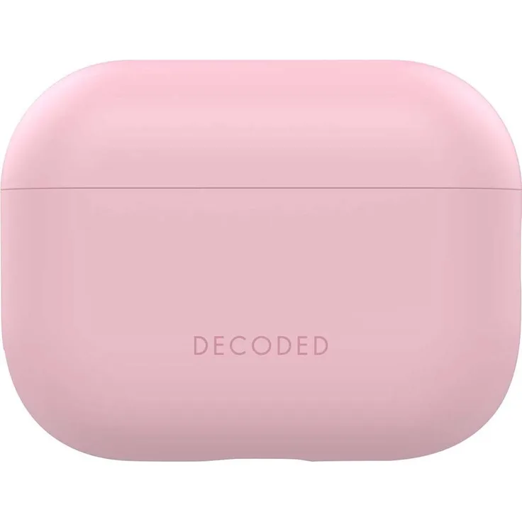 Decoded Silikonhülle AirPods Pro 3, weich und stossfest, MagSafe kompatibel mit rutschfester Beschichtung, matte Oberfläche