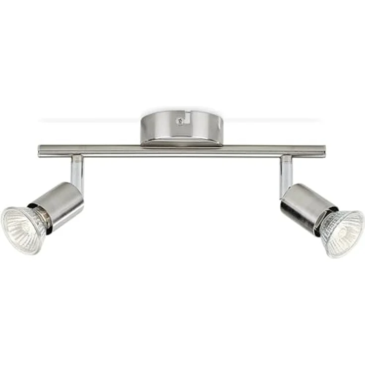 PHILIPS GU10 Essentials Limbali Spot Bar/Tube Light, Nickel - Smarte Deckenbeleuchtung mit einstellbarem Strahlerkopf  – Bild 3