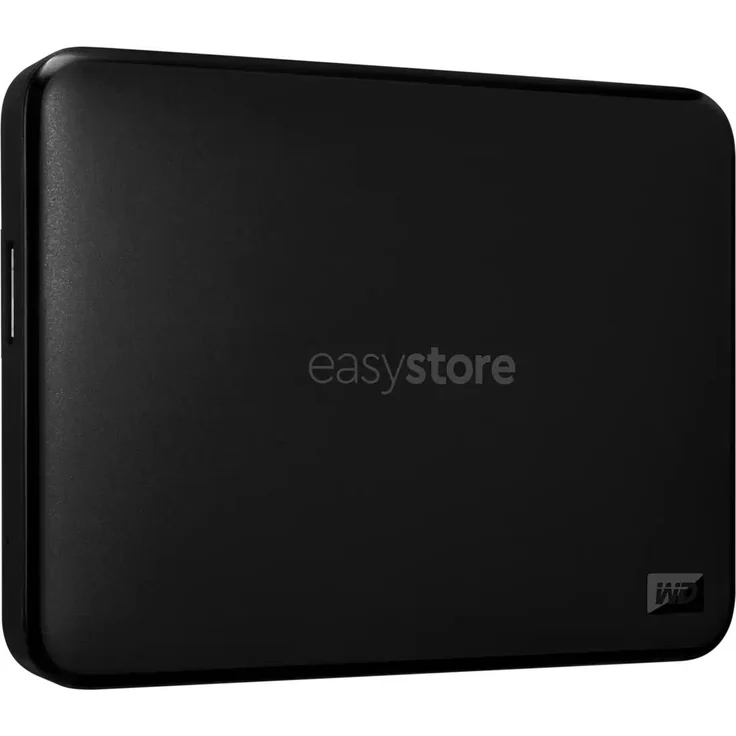 WD easystore WDBAJN0010BBK, Externe Festplatte mit 1 TB Speicher, Schwarz, USB 3.2 Gen 1, inklusive Sicherungssoftware