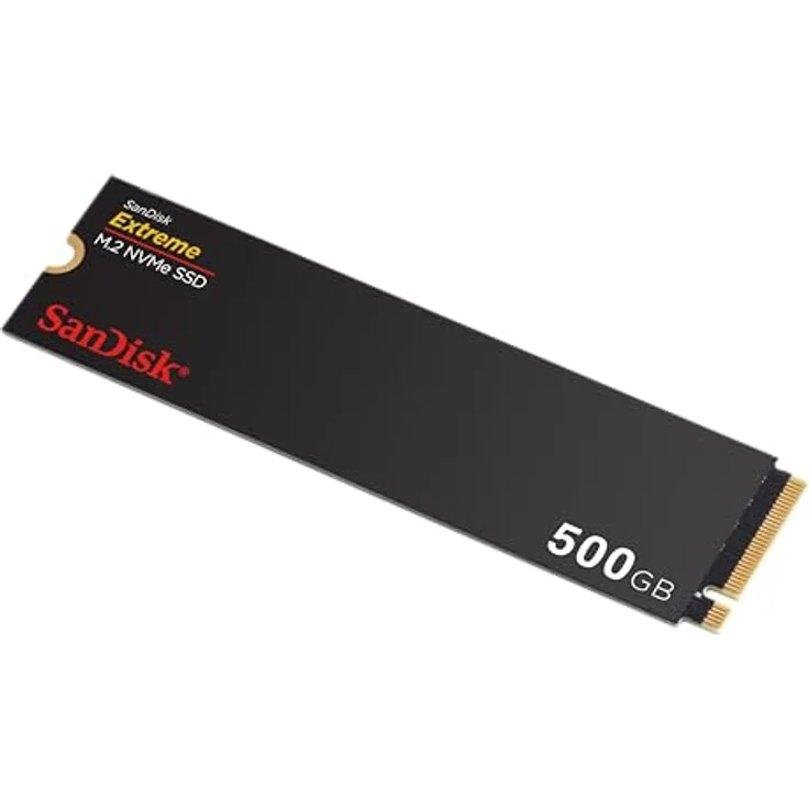 SanDisk Extreme M.2 NVMe SSD 500 GB, PCIe Gen 4.0, bis zu 5.000 MB/s, nCache-Technologie, 5 Jahre Garantie – Bild 3